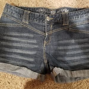 Express Shorts size 8 dark wash